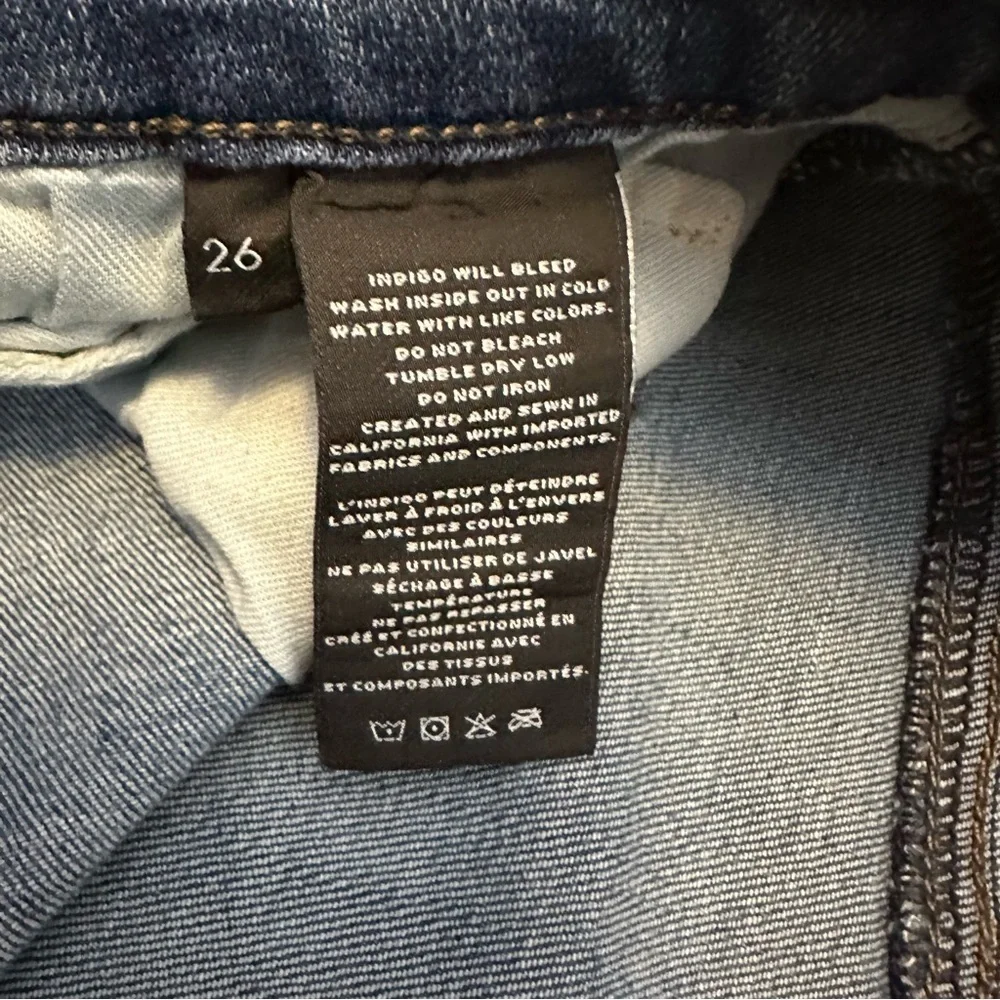 J Brand Carolina Scout Blue Skinny Jeans
